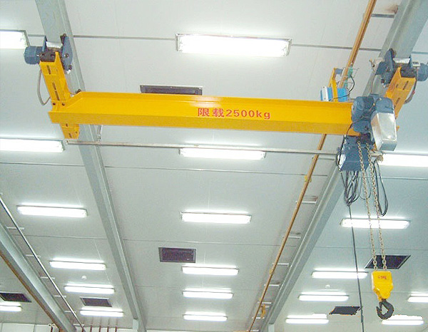 雄峰LX型2.5t-6m電動(dòng)單梁懸掛起重機(jī)_雄峰起重